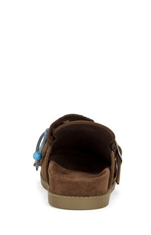 Women's Brown Abeille Tassel Mules image number 4