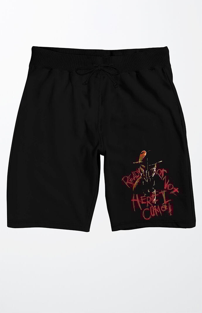 PacSun Nightmare on Elm Street Sweat Shorts