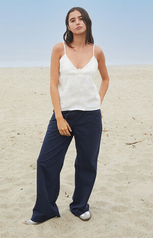 White Tiffany Tank Top image number 4