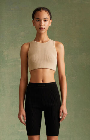 Women's Jet Black Biker Shorts image number 1