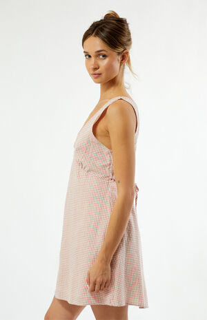 Lola Check Mini Dress image number 2