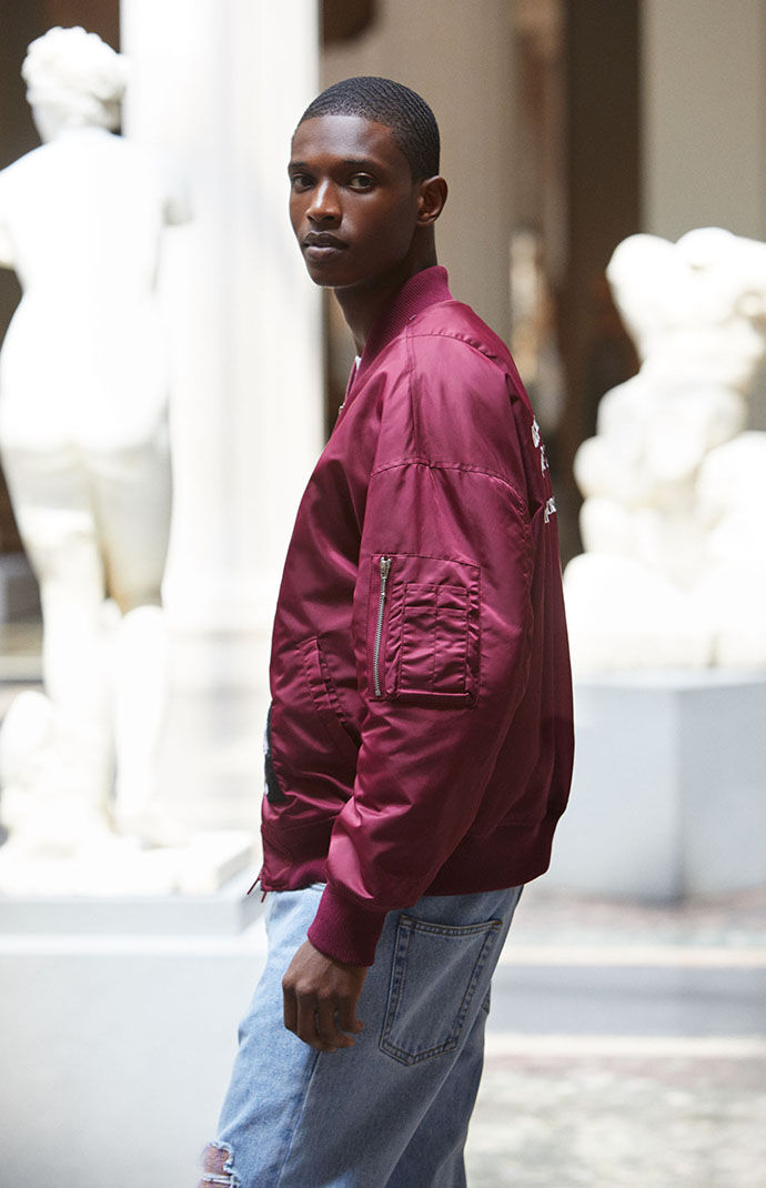 The Met x PacSun Bomber Jacket PacSun
