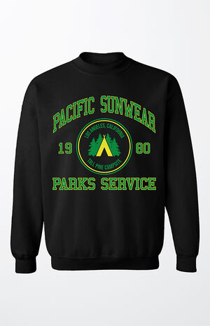 Pacific Sunwear Tall Pine Crew Neck Sweatshirt image number 1