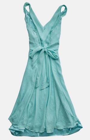 2000s Satin Wrap Dress image number 2