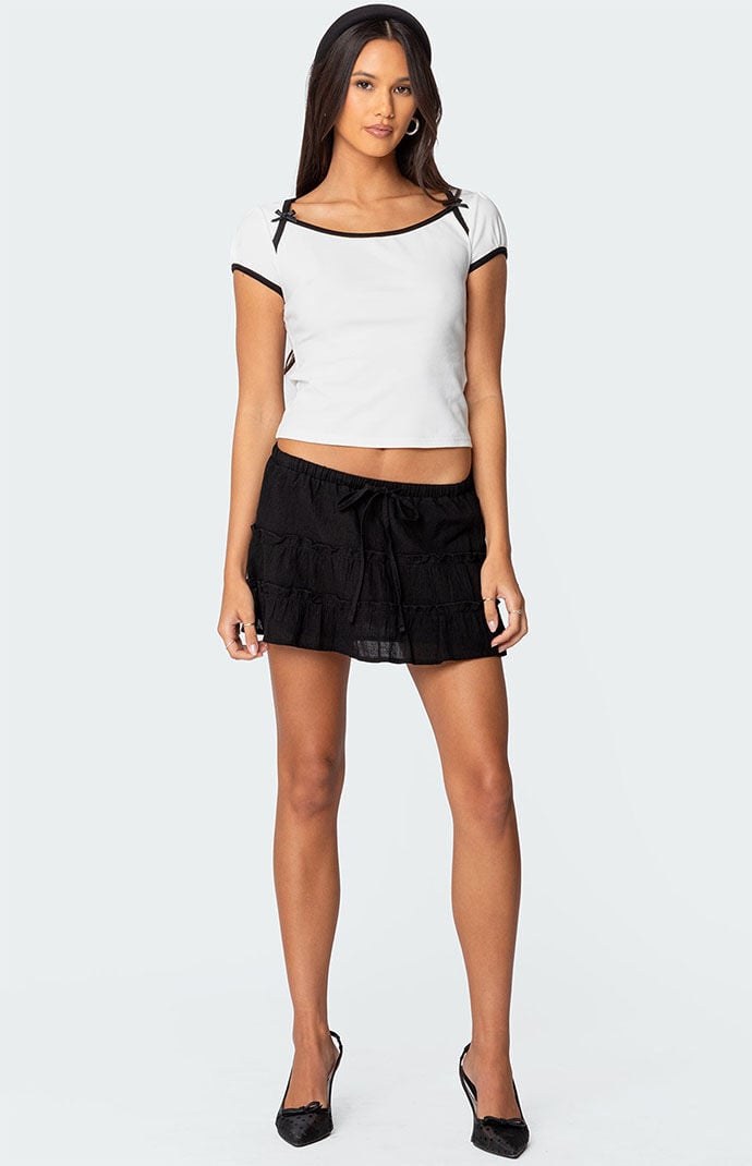 Edikted Lora Tiered Mini Skirt | PacSun