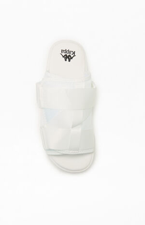 White Authentic Bastian 1 Slide Sandals image number 5