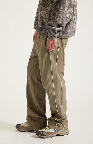 Olive&nbsp;Bolton Baggy Track Pants image number 3