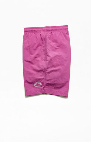 Collegiate Solid 17" Swim Trunks image number 3