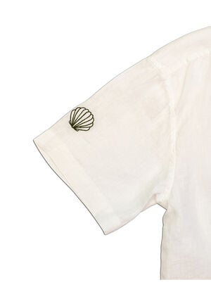 Ilfracombe Embroidery Camp Shirt image number 4