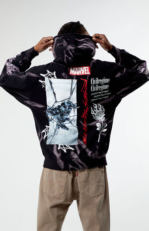 x Marvel Web Of Chaos Forever Rose Hoodie image number 4