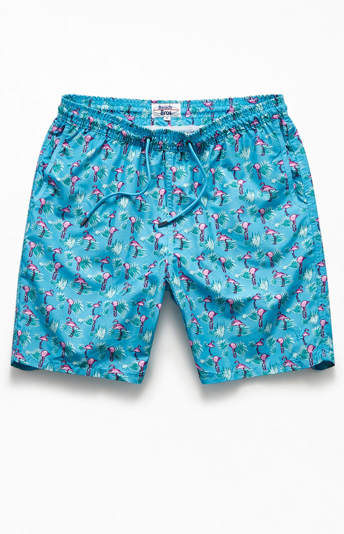 Flamingo 19" Swim Trunks