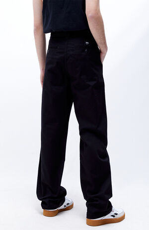 Black Authentic Chino Loose Pants image number 4