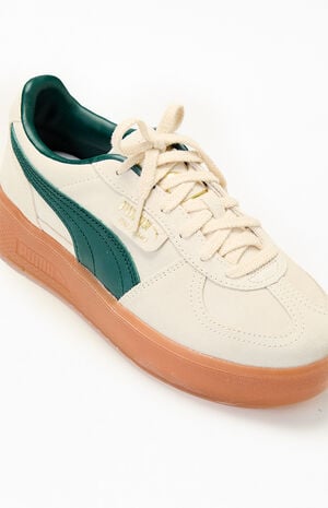 Women's Green Palermo Elevated Sneakers image number 6