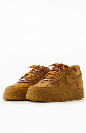 x Supreme Air Force 1 Wheat Shoes image number 2