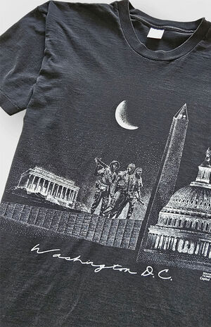 Upcycled Washington DC T-Shirt image number 3