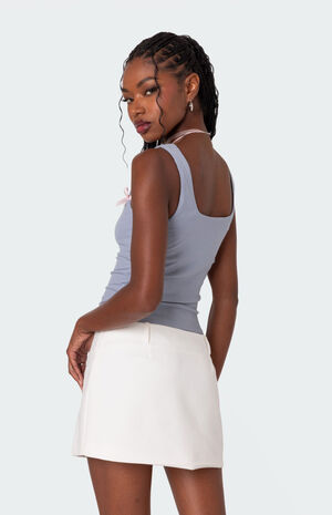 Lola Ribbed Tank Top image number 5