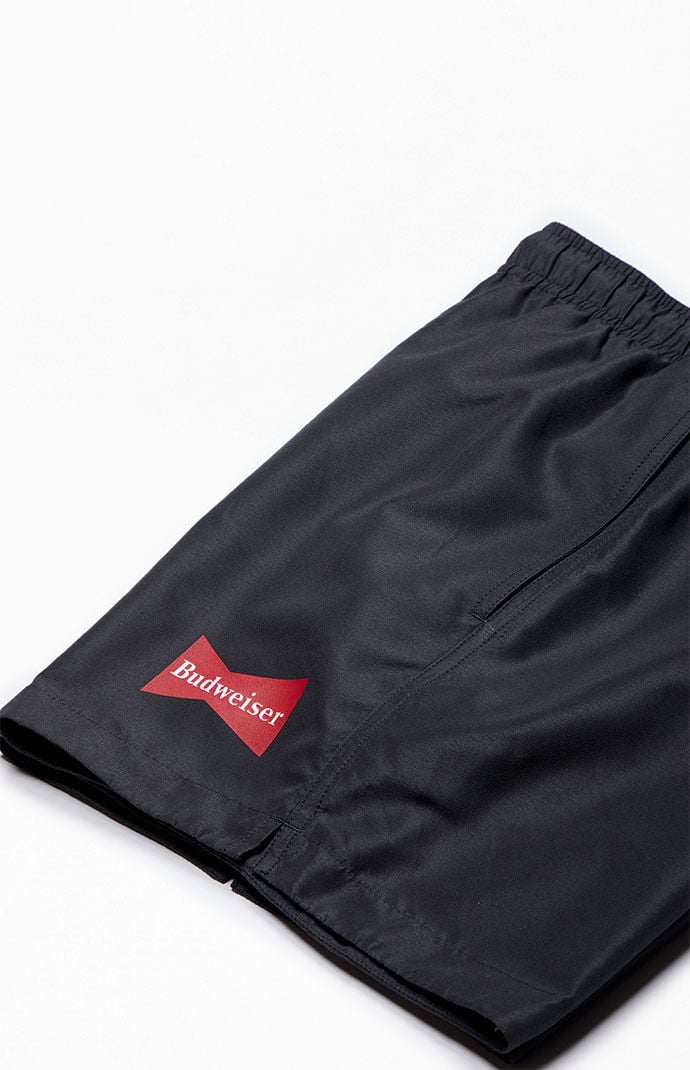 Budweiser swim trunks top pacsun