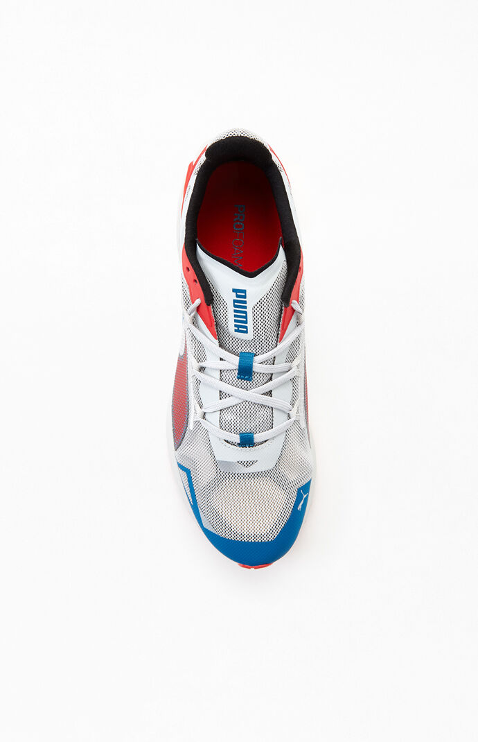Gray & Red UltraRide Shoes