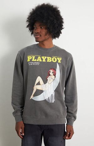 x Playboy Moonlit Crew Neck Sweatshirt image number 1