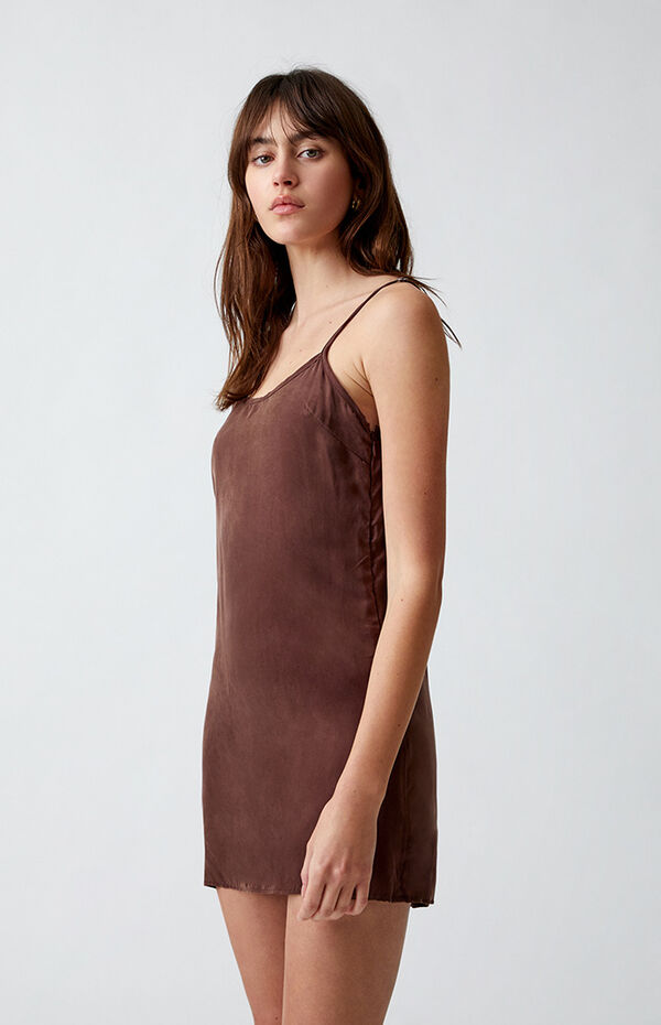 brown dress aritzia Aritzia Women's Original Contour Summon Maxi Cami Dress in Black