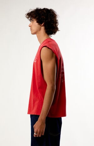 Joe and Sal's Cut-Off Muscle T-Shirt image number 4