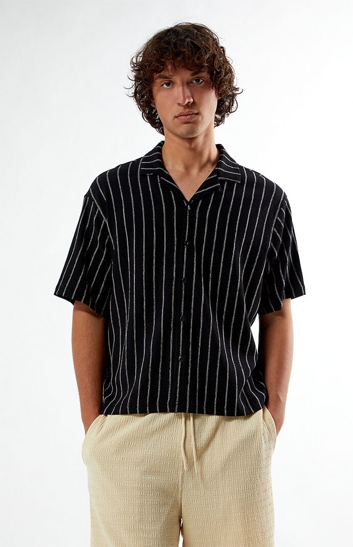 Pacsun Striped Oversized Camp Shirt | PacSun