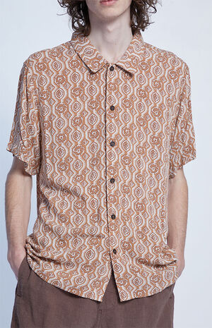 Floral Stripe Button Down Shirt image number 2