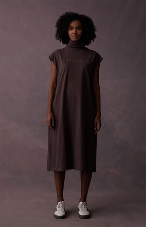 Women's Plum Sleeveless Dress image number 6