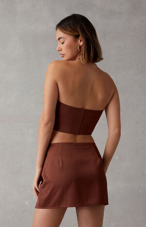 x PacSun VIP Strapless Bustier Top image number 4