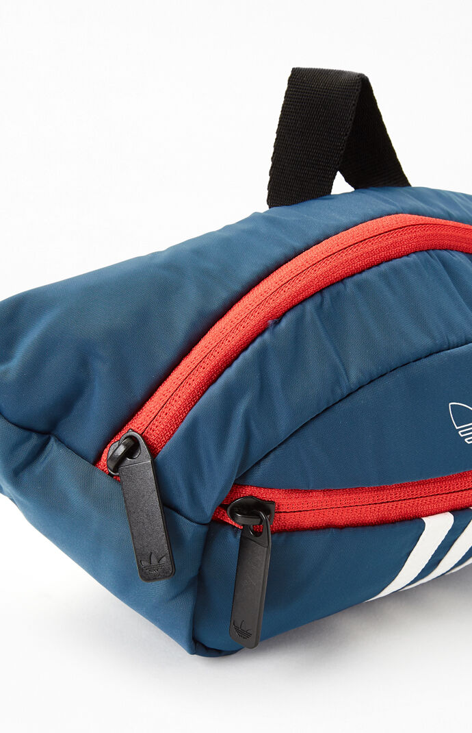 Blue & Red 3-Stripes Sling Bag