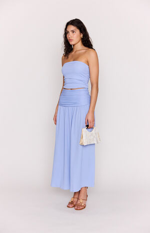 Luna Yoke Maxi Skirt image number 4