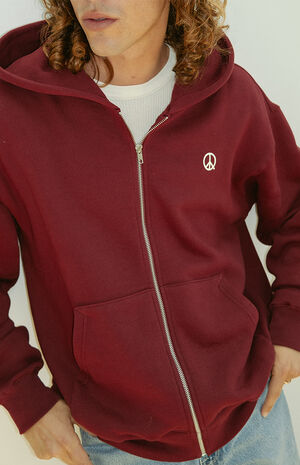 Wordmark Zip Up Hoodie image number 3