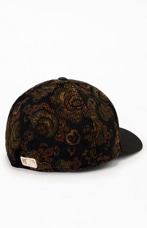 NY Yankees Floral Corduroy 59FIFTY Fitted Hat image number 2