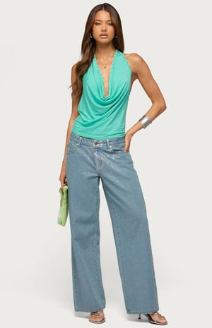 Sephie Studded Halter Top image number 5