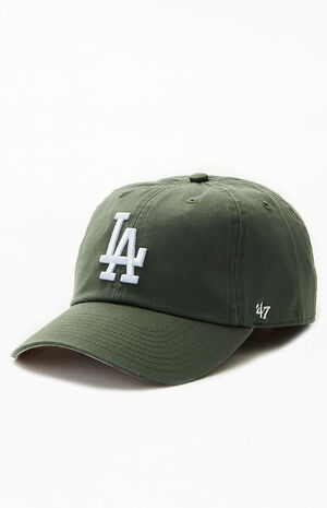 LA Dodgers Anniversary Strapback Dad Hat image number 4