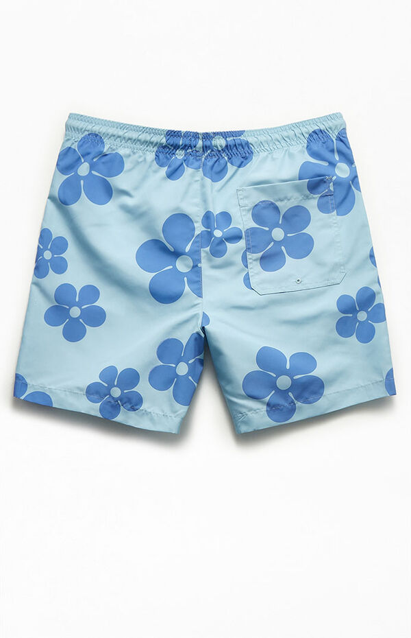 Recycled Groove 17" Swim Trunks