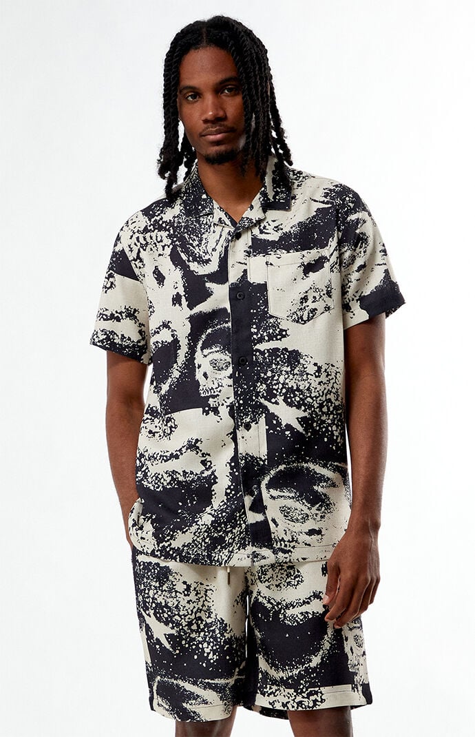 Lira Disintegration Woven Camp Shirt