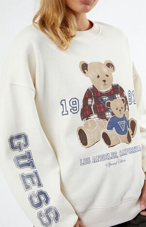 Bear Oversized Crew Neck Sweatshirt image number 2