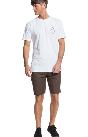 Brown Everyday Union Stretch Chino Shorts Brown Everyday Union Stretch Chino Shorts image number null