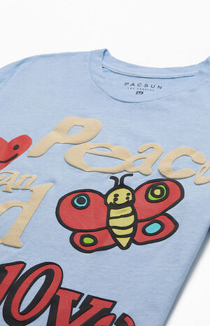 Peace & Love Vintage T-Shirt image number 2