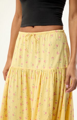 Sun Catcher Floral Maxi Skirt image number 3