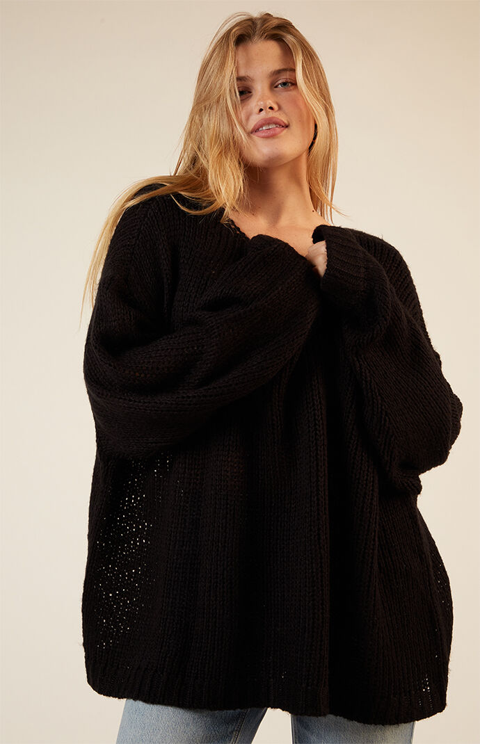 トップス SORIN Wool Blend Heart Cutting Sweater SORIN Wool Blend Heart Cutting Sweater