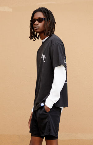 Optimum Vintage Wash Heavyweight Oversized T-Shirt image number 4