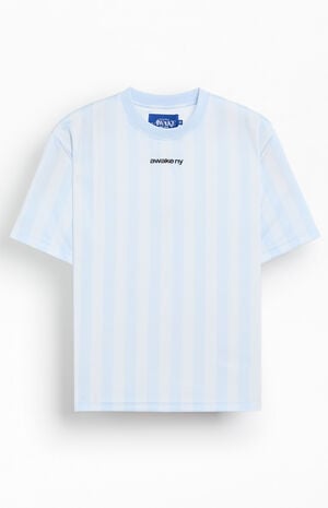Striped Short Sleeve Soccer Jersey image number 1