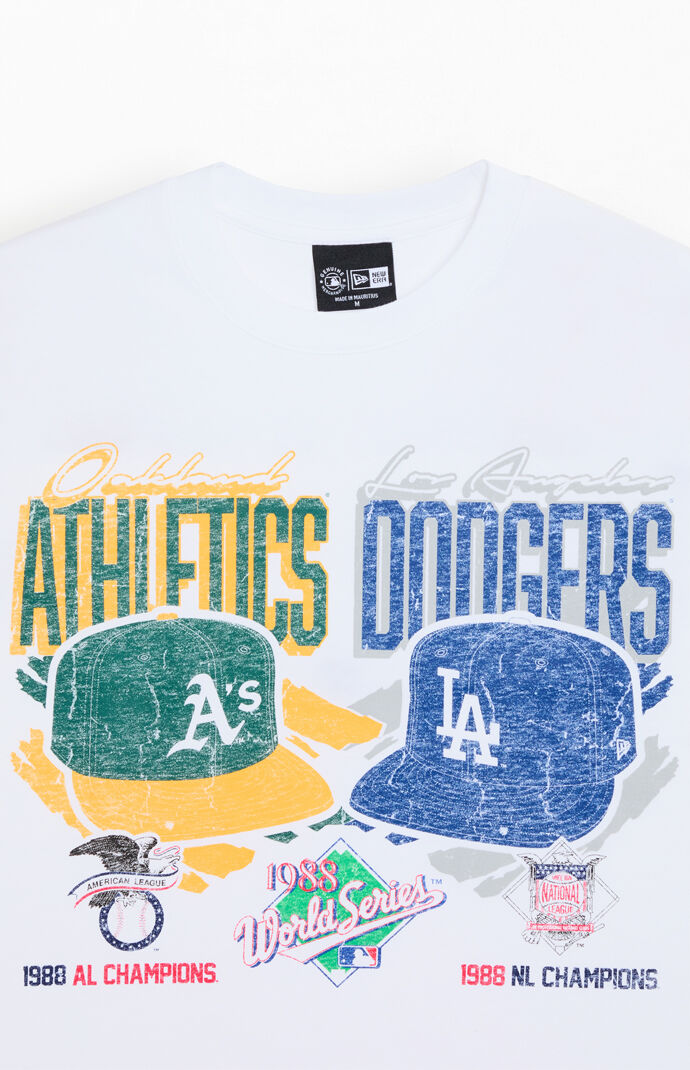 New Era Oakland A's Vs LA Dodgers 1988 World Series T-Shirt