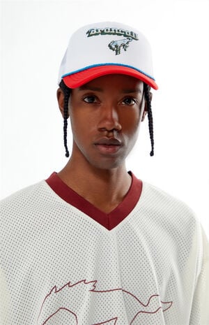 Chrome Bronco Trucker Hat image number 1