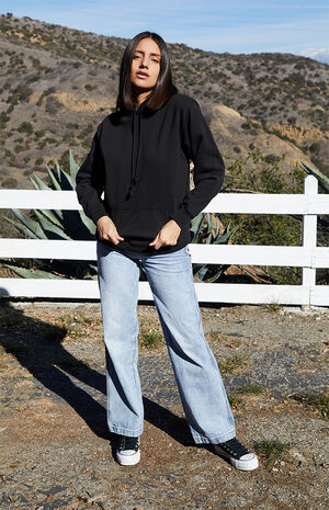 Black Pullover Hoodie image number 2