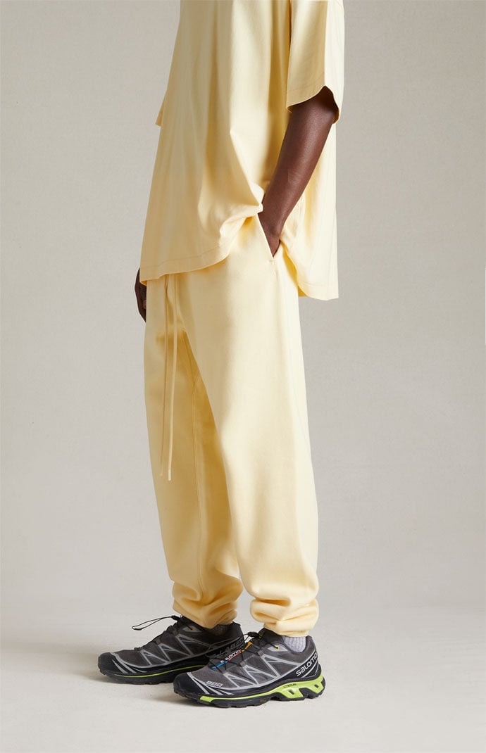 Fear of God ESSENTIALS Garden Yellow Sweatpants