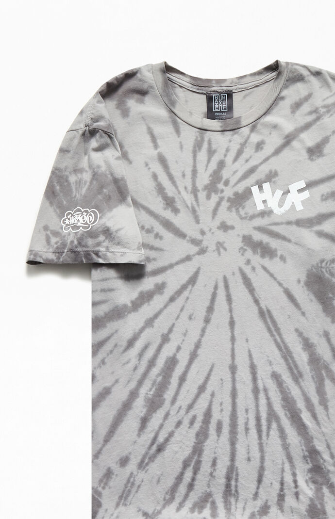 Brush Tie-Dyed T-Shirt