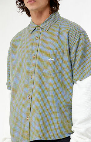 Bigwig Proof Woven Button Down Shirt image number 1